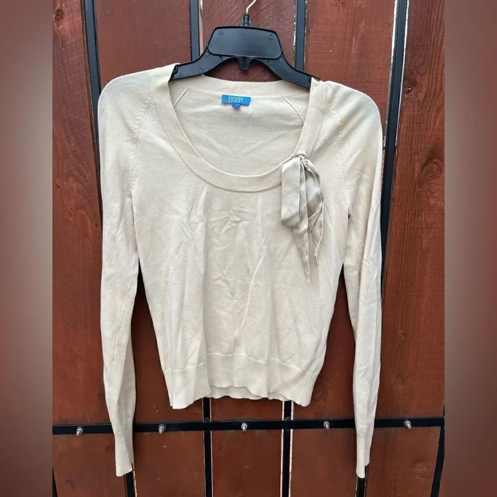VintageâEscadaâSport Sweaterâ|âCreamâ|âSizeâXS